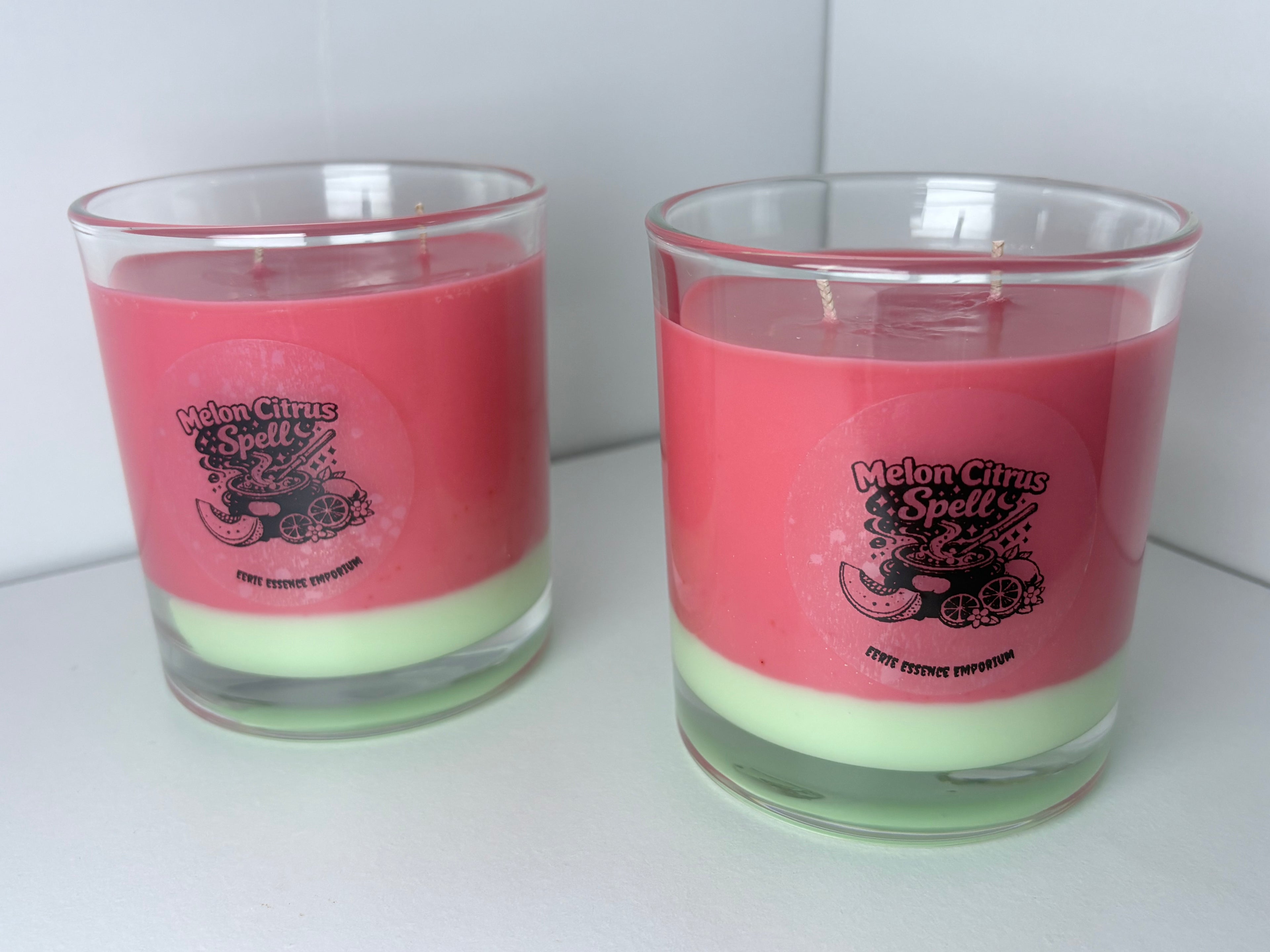 Melon Citrus Spell Candle