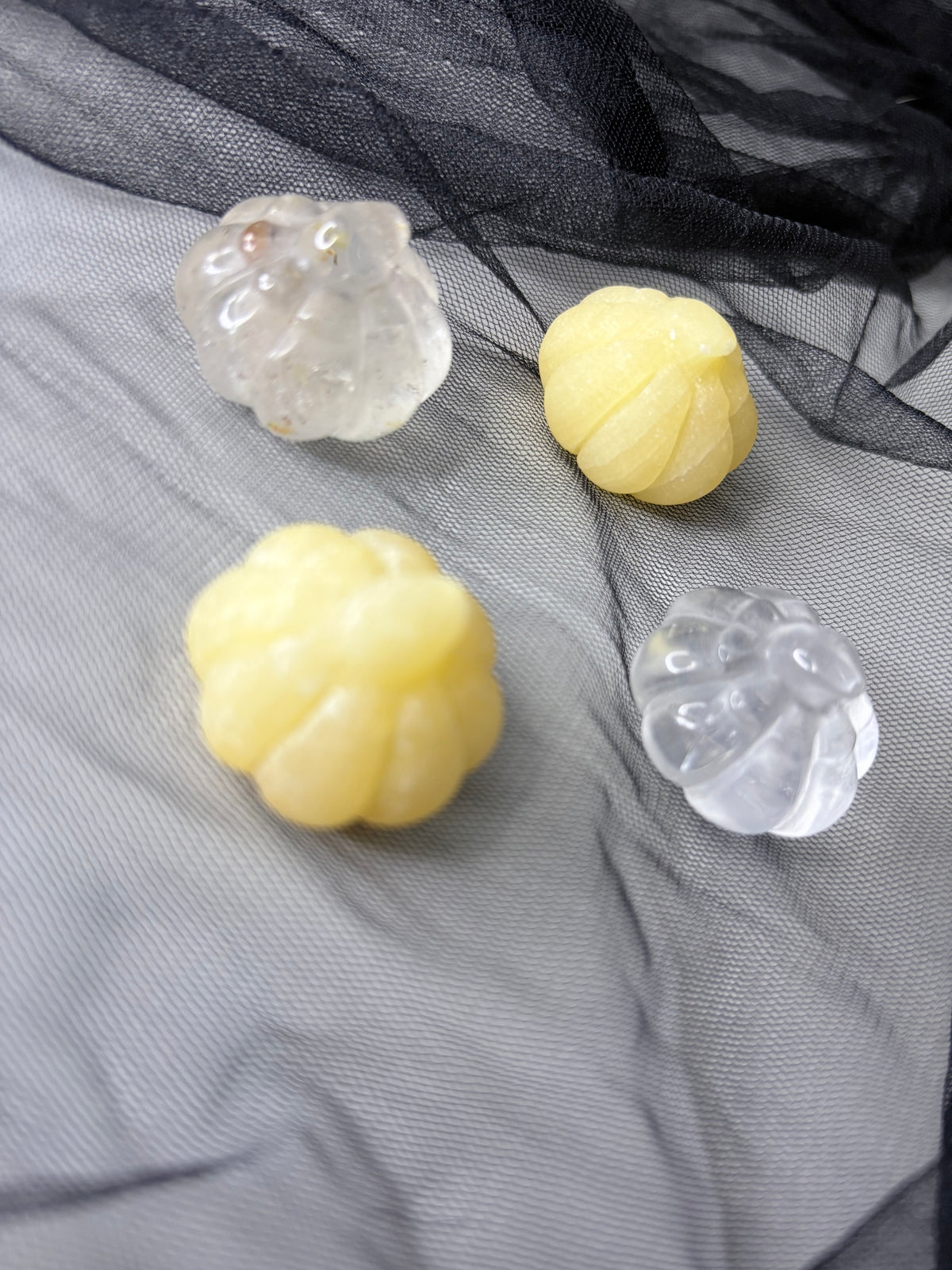 Mini pumpkin carvings