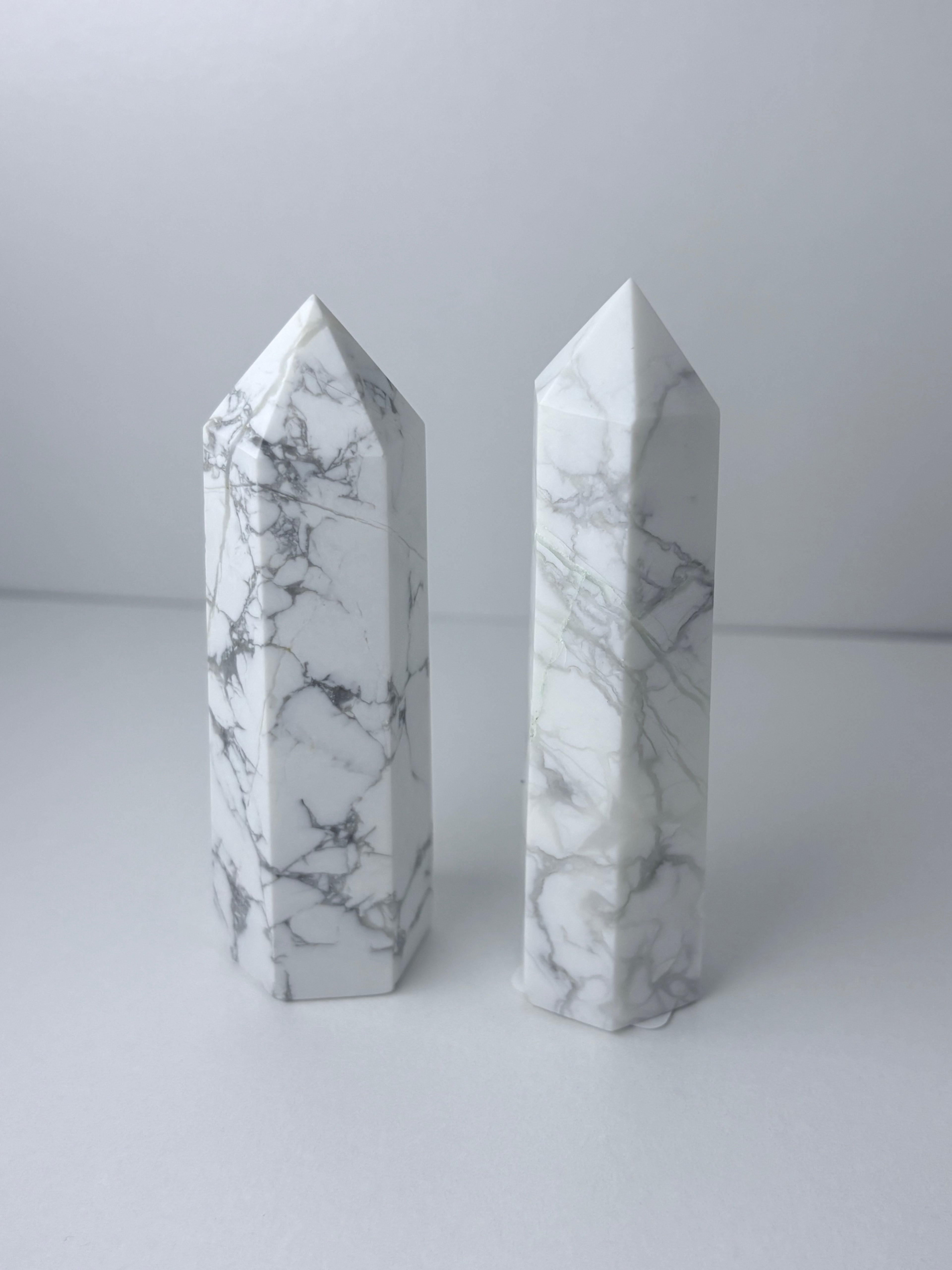 Howlite Obelisk Tower