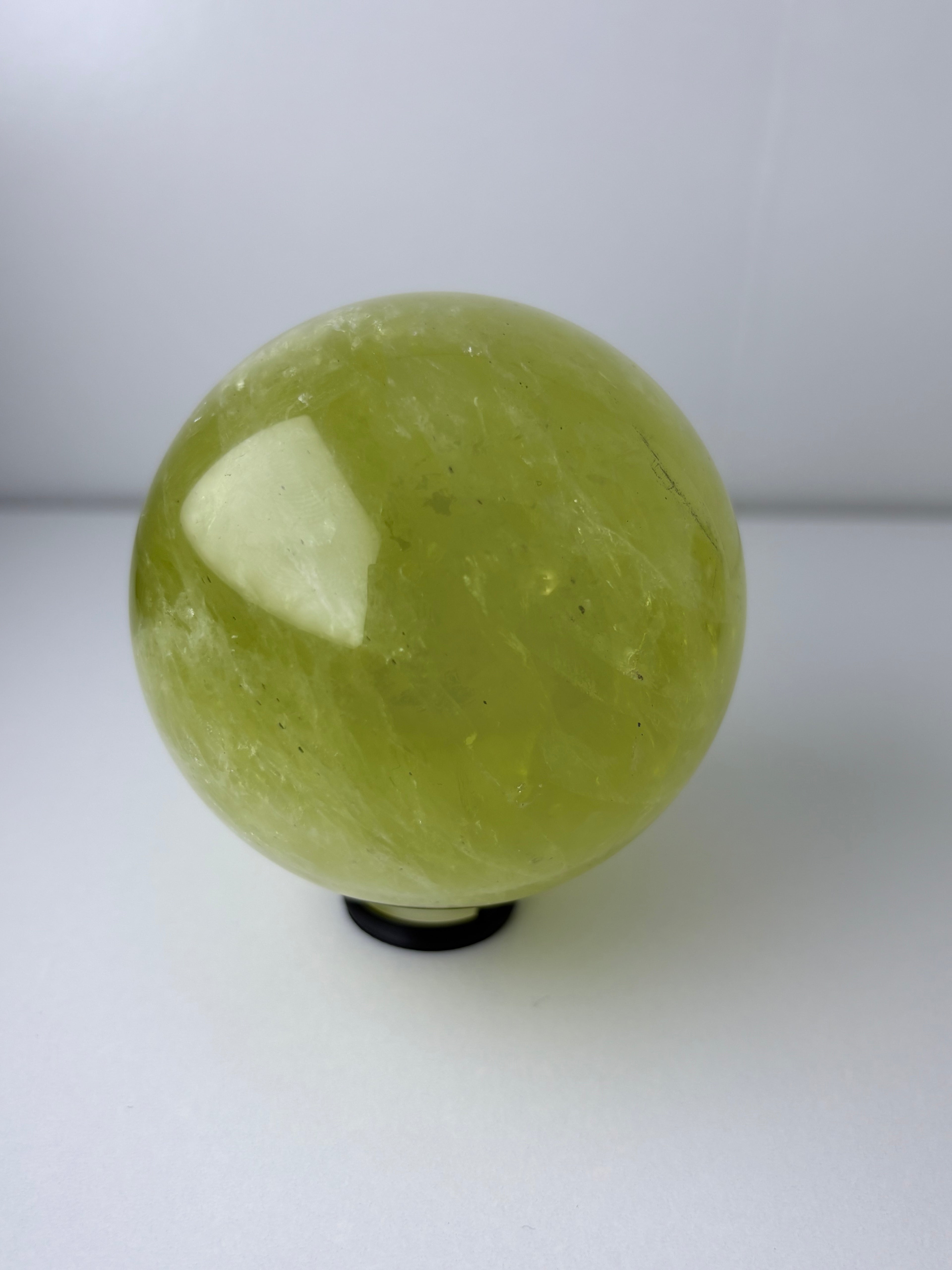 Lemon Quartz Spheres
