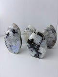 Rainbow Moonstone Flames
