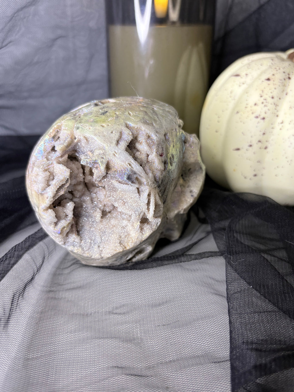 Aura Sphalerite Skull