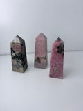 Rhodonite Obelisk Towers