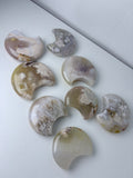 Flower Agate Moon