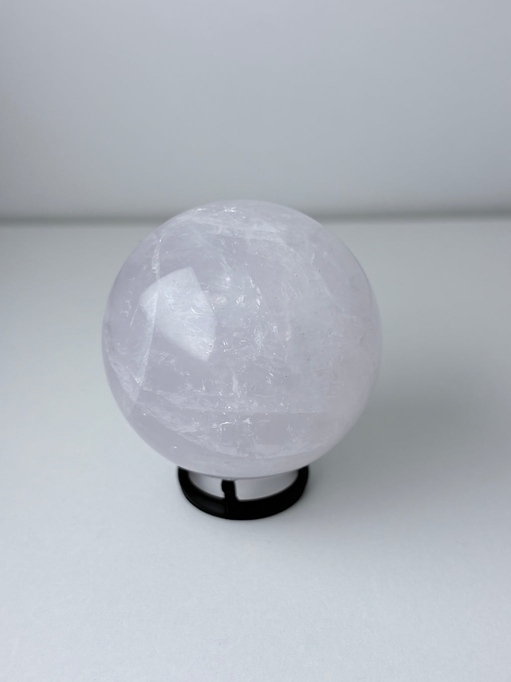 Lavender Rose Quartz Spheres