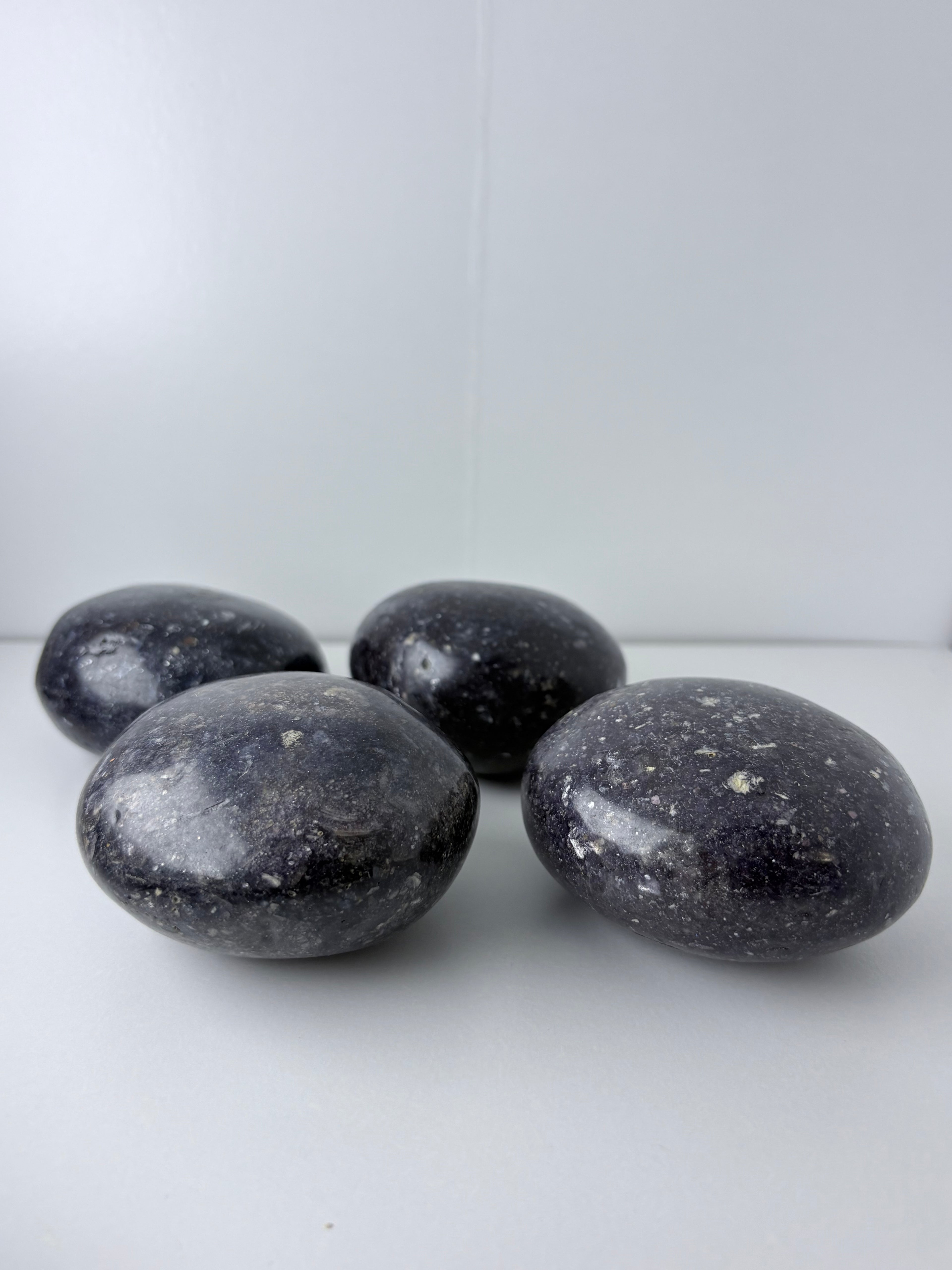 Lepidolite Gallets Palm Stone