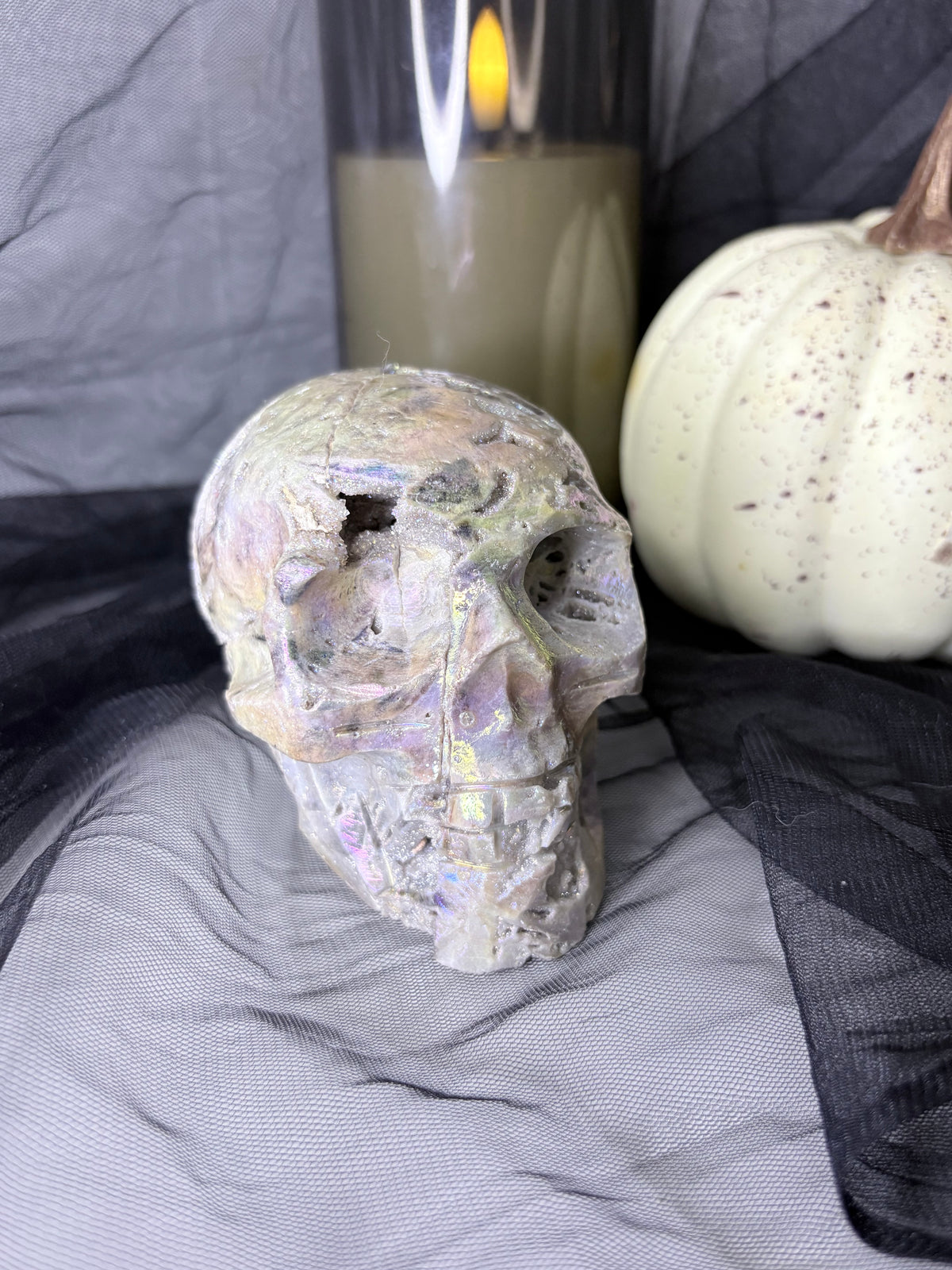Aura Sphalerite Skull