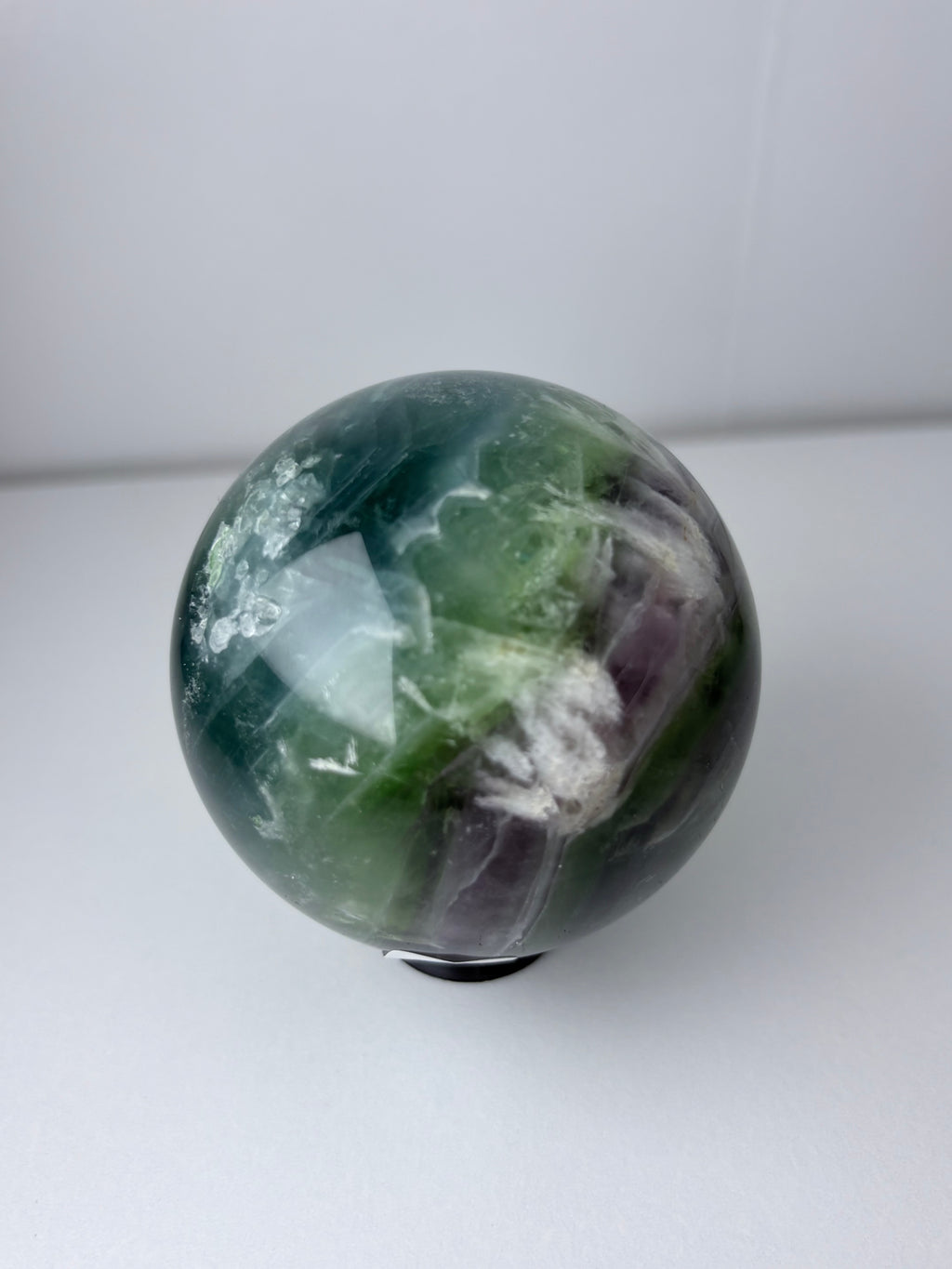 Feather Fluorite Spheres