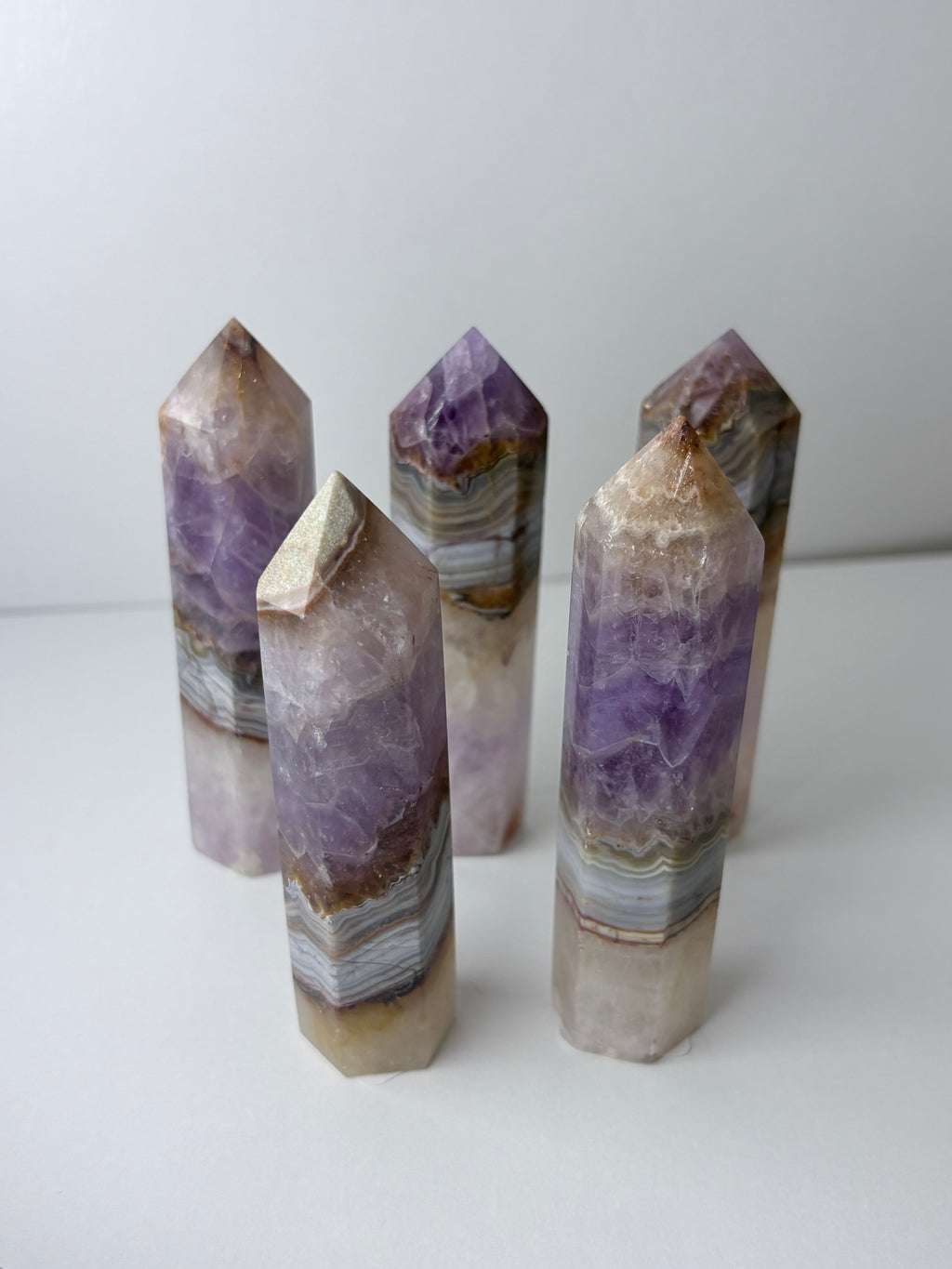 Amethyst Agate Towers
