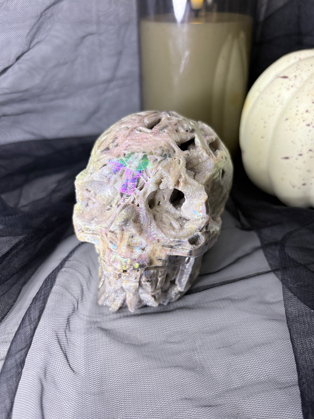 Aura Sphalerite Skull
